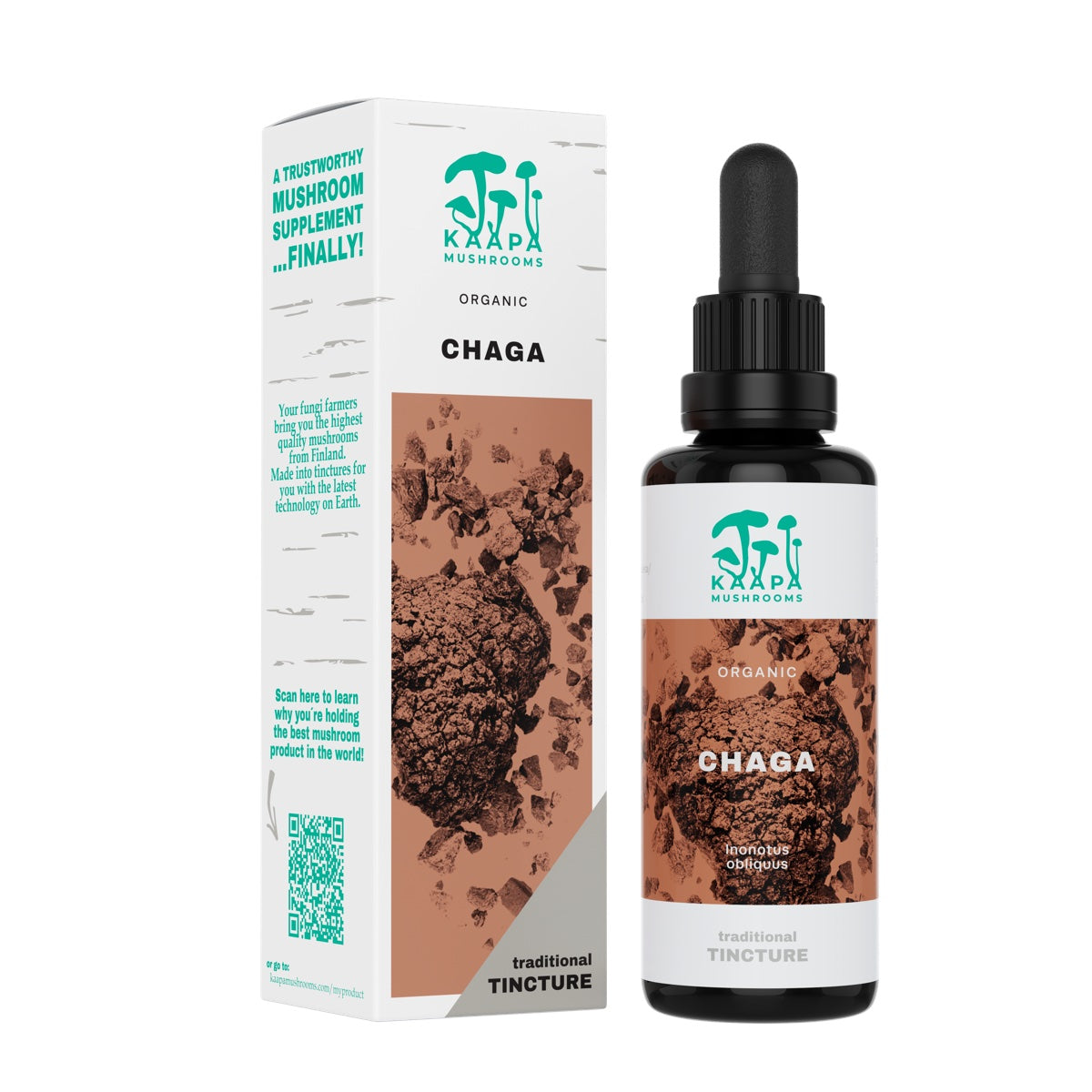 Ekologiškas grybų papildas „CHAGA extract”