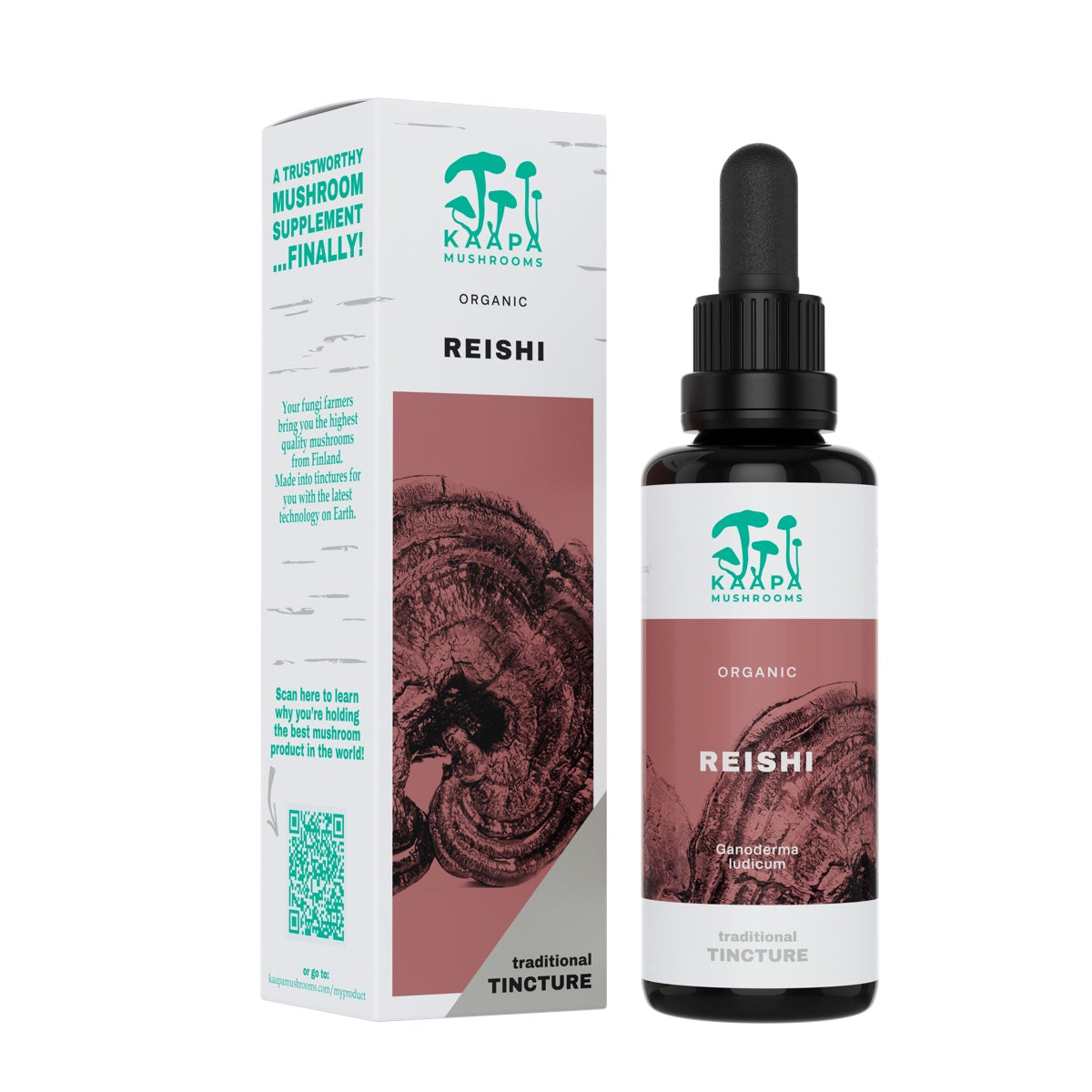 Ekologiškas grybų papildas „REISHI extract”